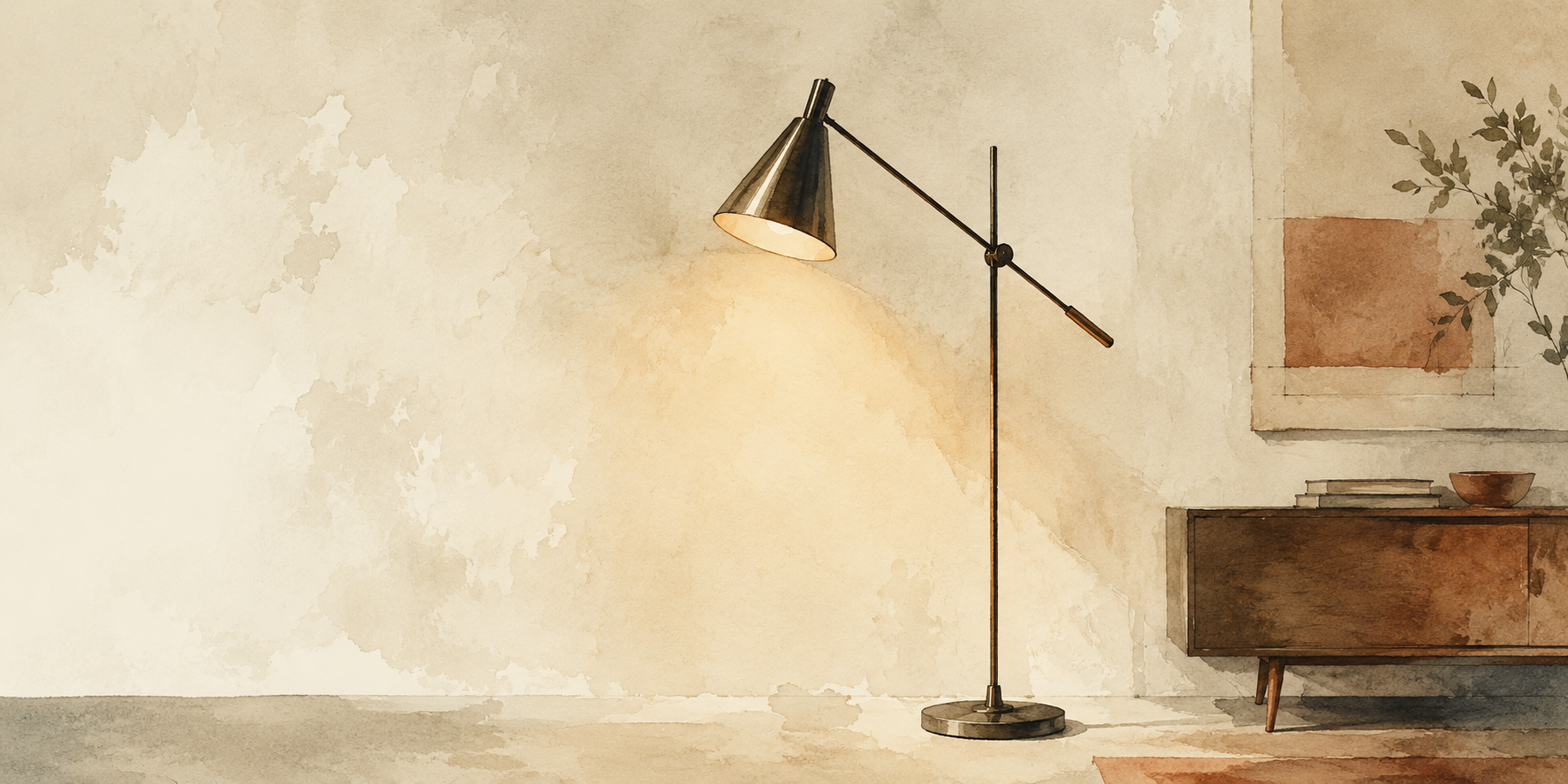 The decade that designed the way we now light a room