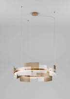 Italamp Halo 748/S100 Pendant in Satin Bronze