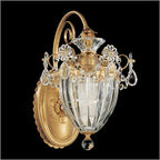 Schonbek Bagatelle Single Heritage Crystal Wall Light in Gold