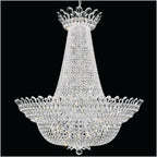 Schonbek Trilliane 76 Light Chandelier in Polished Stainless Steel with Clear Radiance Crystal