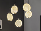 Masiero Horo 5 Light LED Hanging Glass Ceiling Pendant HORO-S5-SA