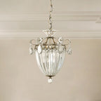 Schonbek Bagatelle 3 Light Heritage Crystal Pendant Light in Antique Silver
