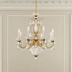 Schonbek Bagatelle 11 Light Heritage Crystal Chandelier in Heirloom Gold