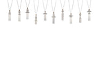 Masiero Nappe Ceiling Large Multi Pendant LED 50W 7500LM Matt White NAPPE-C10-V95