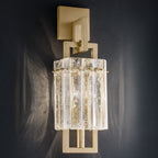 Masiero Crek Wall Light 1 x E14 Brushed Brass CREK-A1-G18