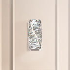 Schonbek Glissando Swarovski Crystal Wall Light in Stainless Steel