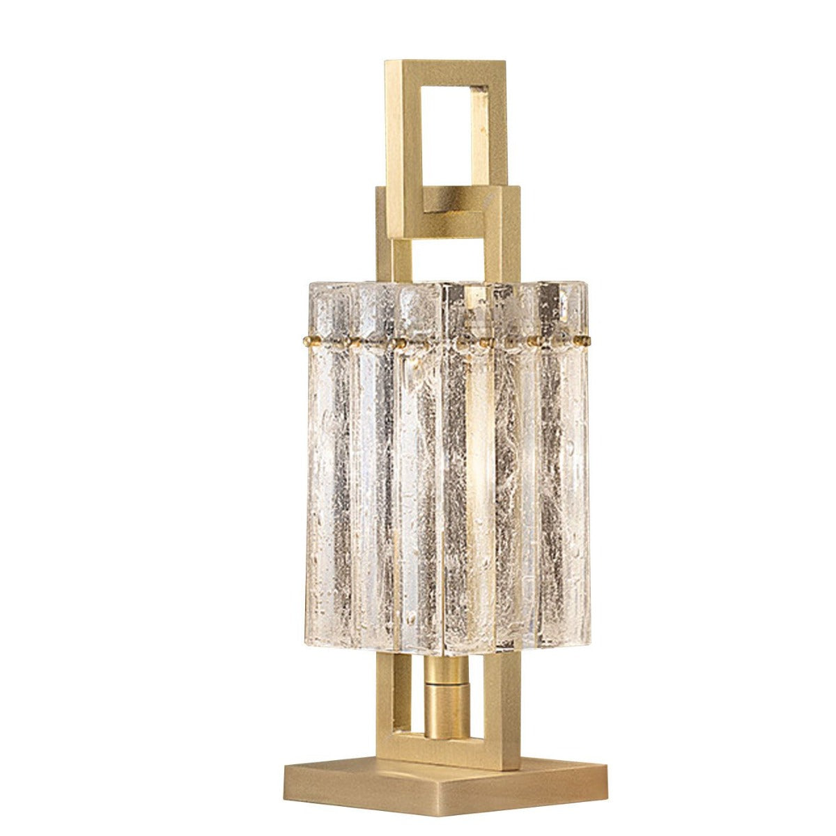 Masiero Crek Table Lamp in Brushed Brass