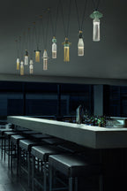 Masiero Nappe Ceiling Large Multi Pendant LED 50W 7500LM Multi-Coloured NAPPE-C10-VMULTI