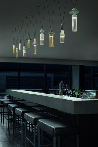 Masiero Nappe Ceiling Large Multi Pendant LED 50W 7500LM Multi-Coloured NAPPE-C10-VMULTI