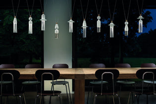 Masiero Nappe Ceiling Large Multi Pendant LED 50W 7500LM Matt White NAPPE-C10-V95
