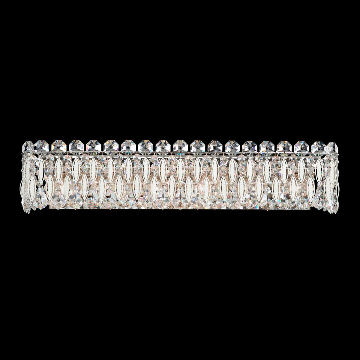 Schonbek Sarella Wall Light with Heritage Crystal in White