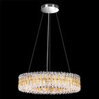 Schonbek Sarella 12 Light Radiance Crystal Pendant in Heirloom Gold