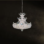 Schonbek Trilliane 15 Light Radiance Crystal Chandelier in Polished Stainless Steel